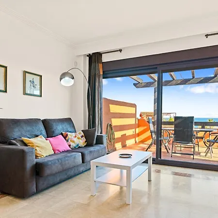 Atico De Lujo Con Vistas Al Mar Lägenhet Estepona